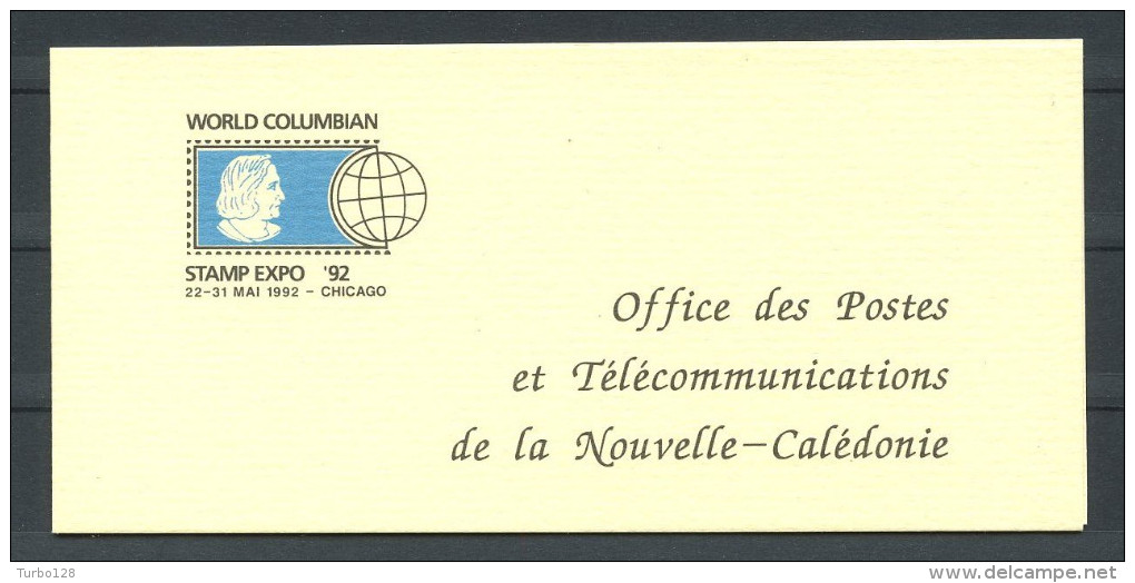 Nlle CALEDONIE 1992 Carnet N° C283 **  Neuf = MNH Superbe Bateaux Boats Ships Sailboat Colomb - Booklets