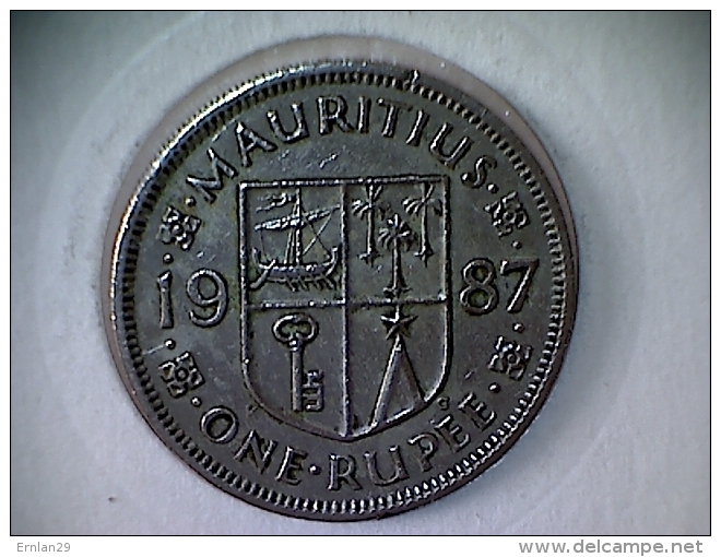 Mauritius 1 Rupee 1987 - Mauritius