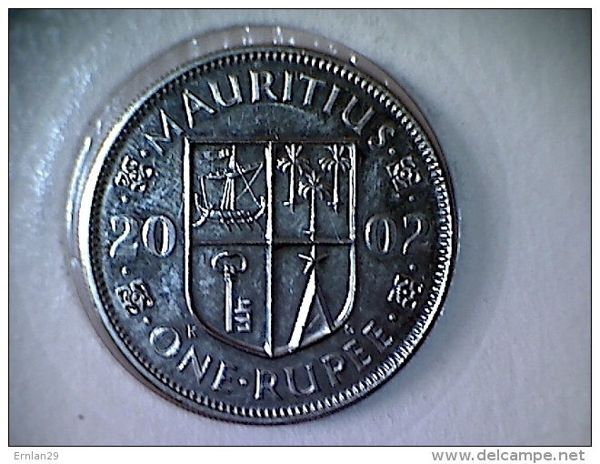 Mauritius 1 Rupee 2002 - Mauricio