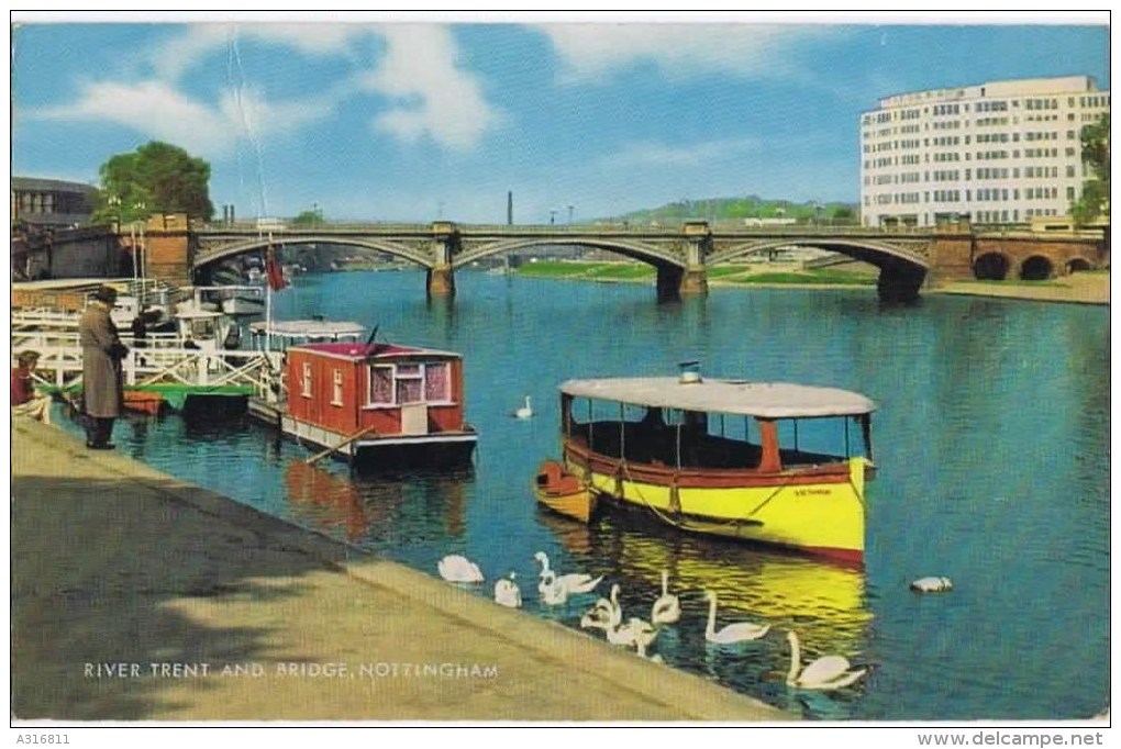 Cpa  River Trent And Bridge Nottingham - Nottingham