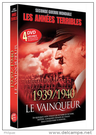 DVD SECONDE GUERRE MONDIALE - LES ANNEES TERRIBLES 1939-40 - COFFRET 3 Dvd/4 Encore Emballés - Documentary