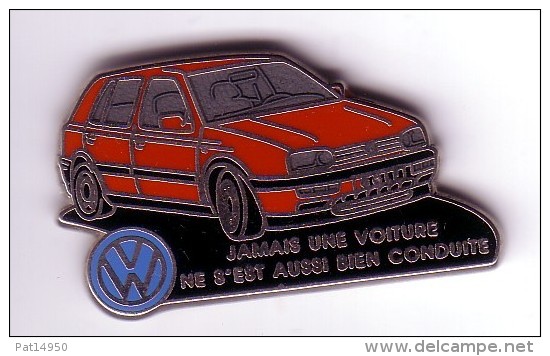 VW  GOLF Rouge    DECAT - Volkswagen