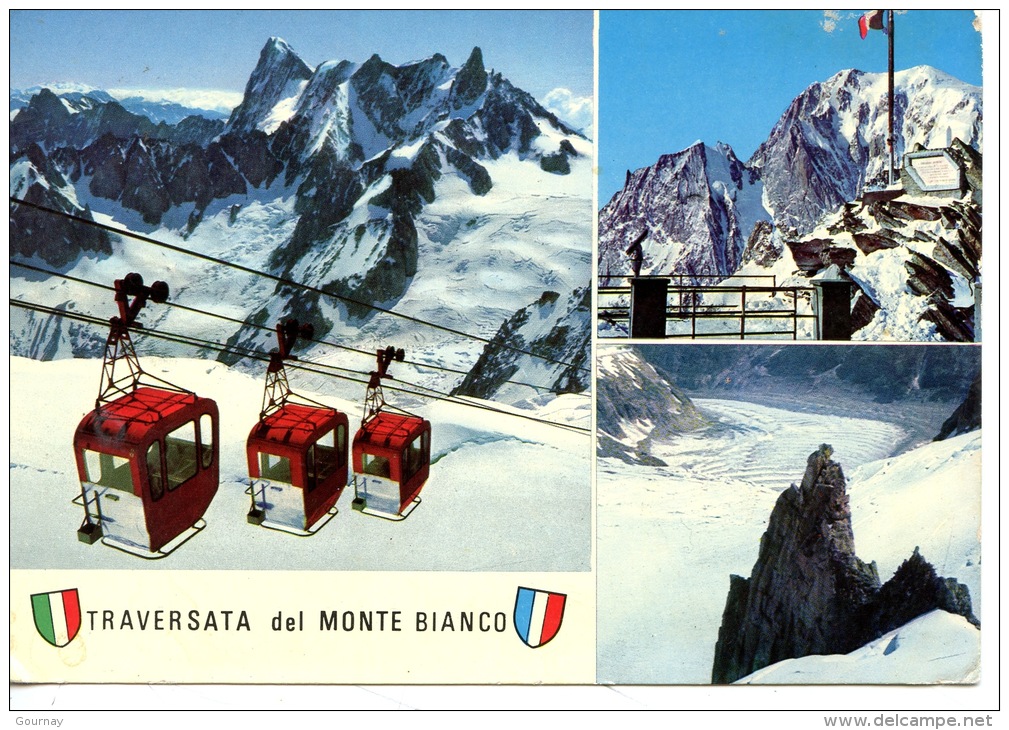 Italie - Traversata Del Monte Bianco (multivues) N°604/050 Brunner - Altri & Non Classificati