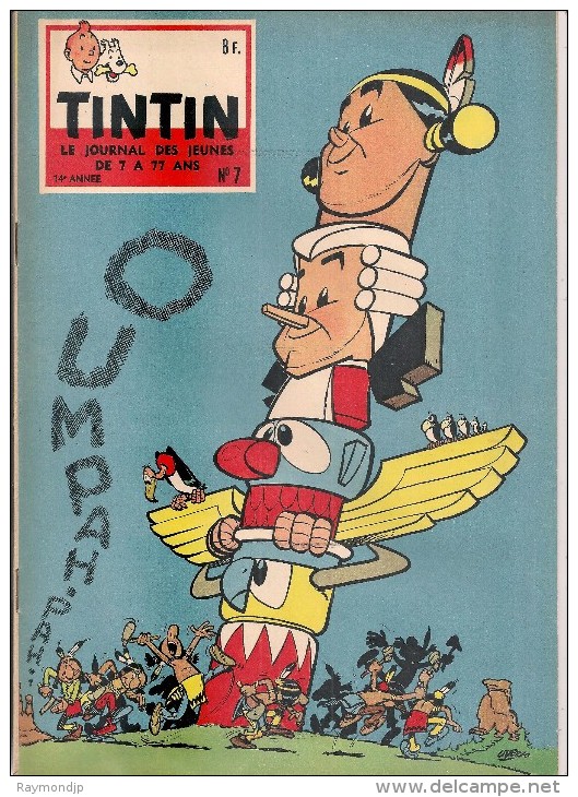 Tintin-  14é Annee No 7 - Tintin