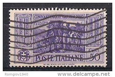 REGNO D'ITALIA   1932   G.GARIBALDI    SASS. 319 USATO   VF - Usados