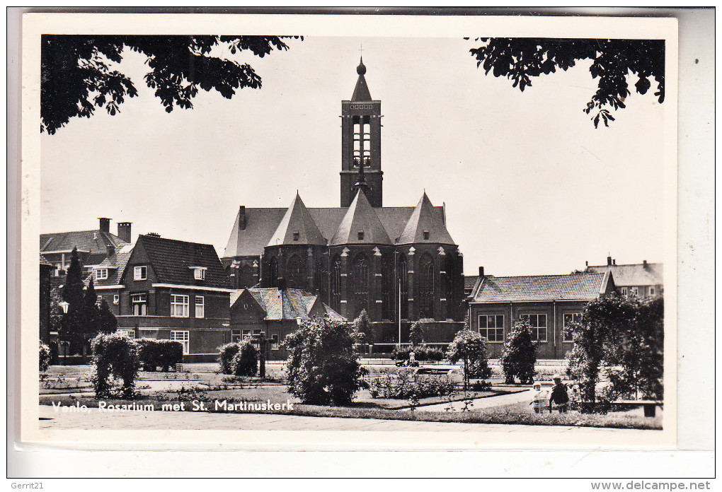 NL - LIMBURG - VENLO, Rosarium Met St. Martinuskerk - Venlo
