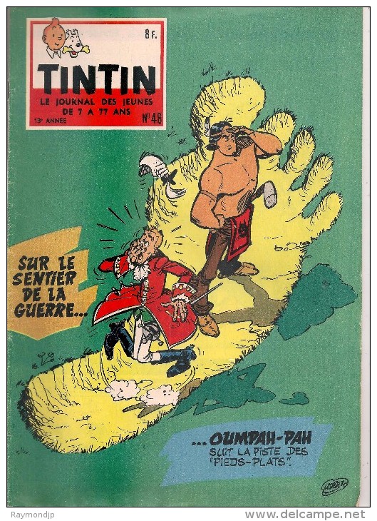 Tintin-  13é Annee No 48 - Tintin