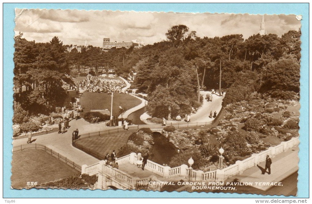 Central Gardens, From Pavilion Terrace, BOURNEMOUTH - Bournemouth (a Partire Dal 1972)
