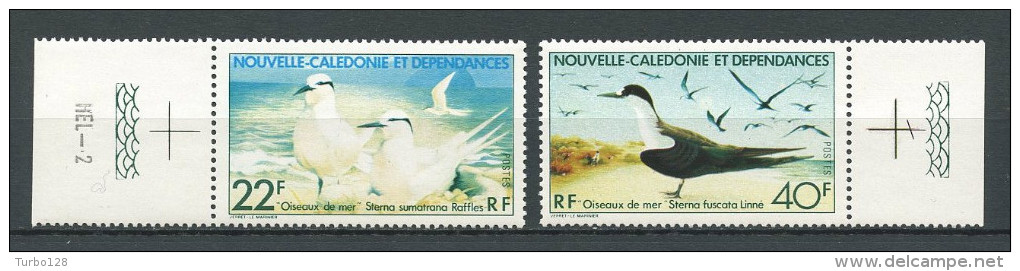 Nlle CALEDONIE 1978 N° 416/417 **  Neufs = MNH Superbes Cote 8 € Faune Oiseaux Sterne Birds Fauna Animaux - Neufs