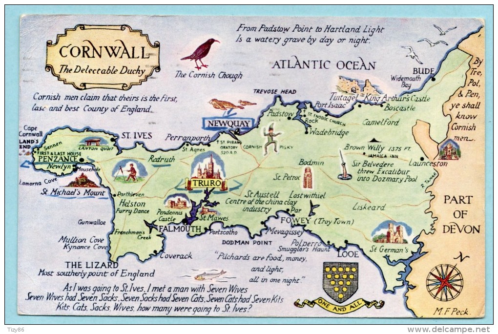 CORNWALL The Delectable Duchy - Altri & Non Classificati