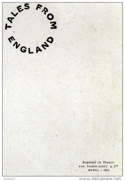 LIVRE EN ANGLAIS    RIP VAN WINKLE   1935      TALES FROM ENGLAND      EDITEUR HENRI DIDIER - Cuentos De Hadas Y Fantasías