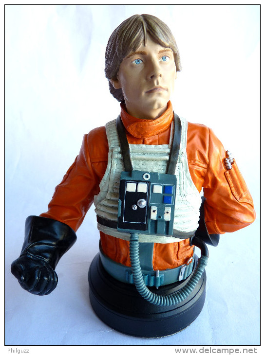 FIGURINE BUSTE RESINE STAR WARS GENTLE GIANT LUKE SKYWALKER IN X-wing Pilot Gear - Lucas Film - First Release (1977-1985)