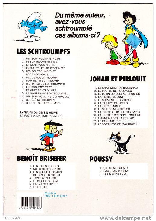 Peyo - Johan Et Pirlouit N° 8 - Le Sire De Montrésor - Éditions Dupuis - ( 1989 ) . - Johan Et Pirlouit