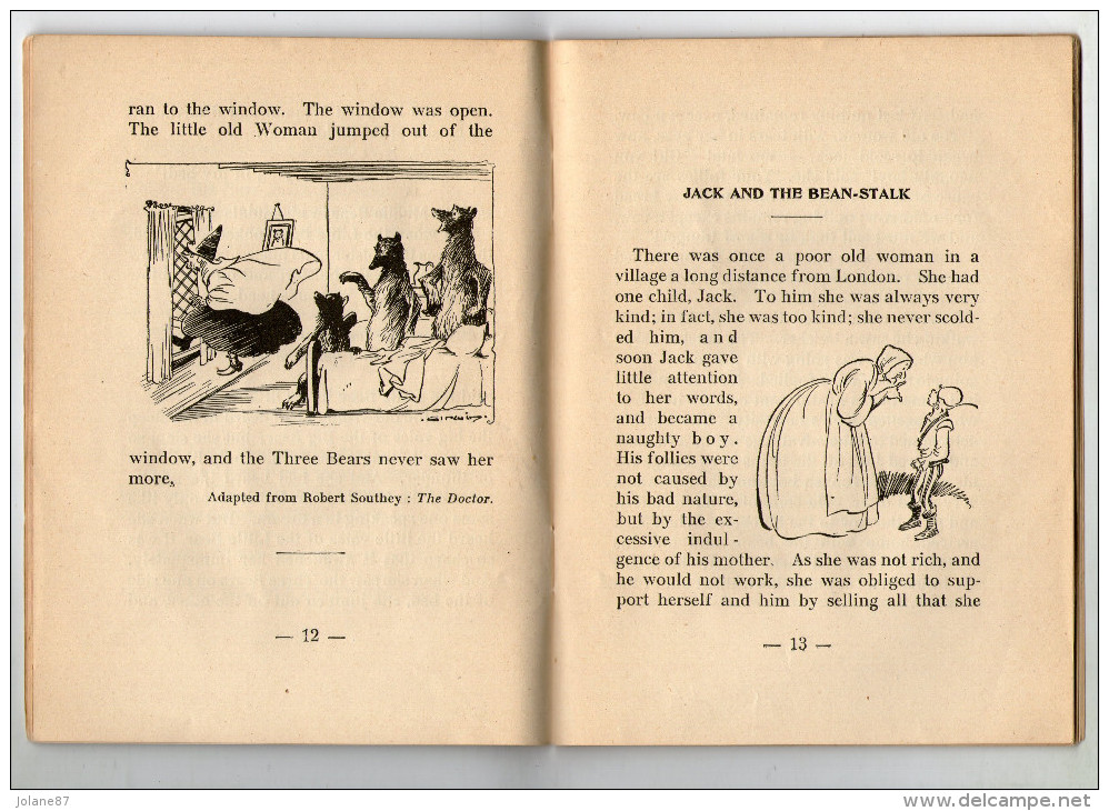 LIVRE EN ANGLAIS    ENGLISH POPULAR TALES  1934      TALES FROM ENGLAND    EDITEUR  HENRI DIDIER - Fairy Tales & Fantasy