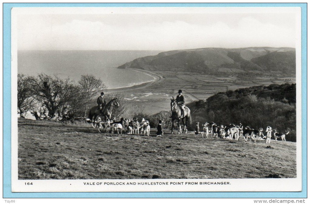 Vale Of Porlock And Hurlestone Point From Birchanger - Minehead