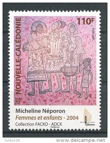 Nlle CALEDONIE 2010 N° 1091 **  Neuf = MNH Superbe Art Et Culture Gravure Femme Et Enfant - Unused Stamps