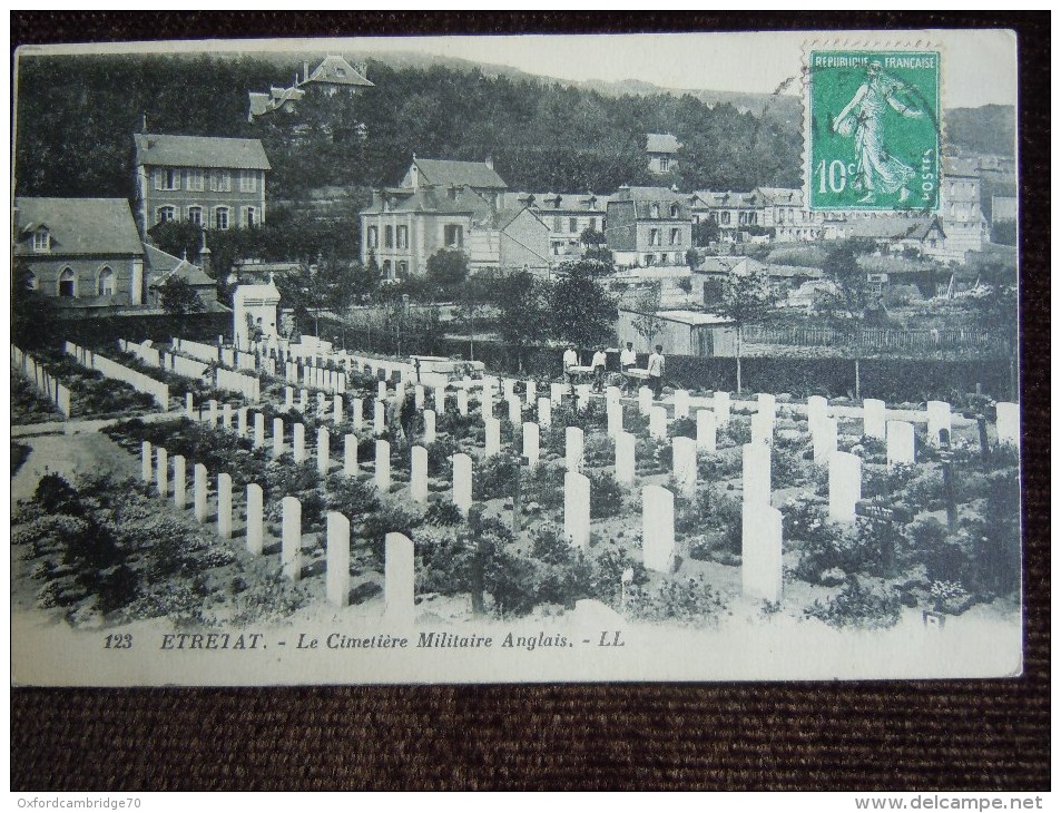 Etretat , Le Cimetière Militaire Anglais - Etretat