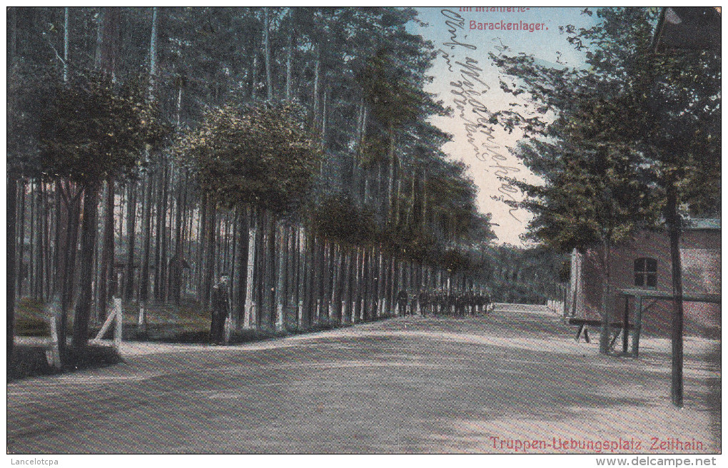 TRUPPEN-UEBUNGSPLATZ ZEITHAIN / IM INFANTERIE - BARACKENLAGER - Zeithain