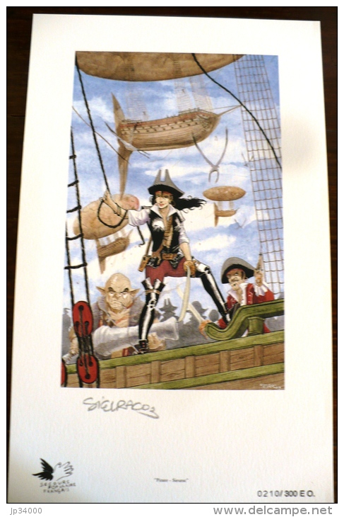 SEURIAC (pirate), EX LIBRIS - Numéroté Et Signé . Etat PARFAIT - Illustrators S - V