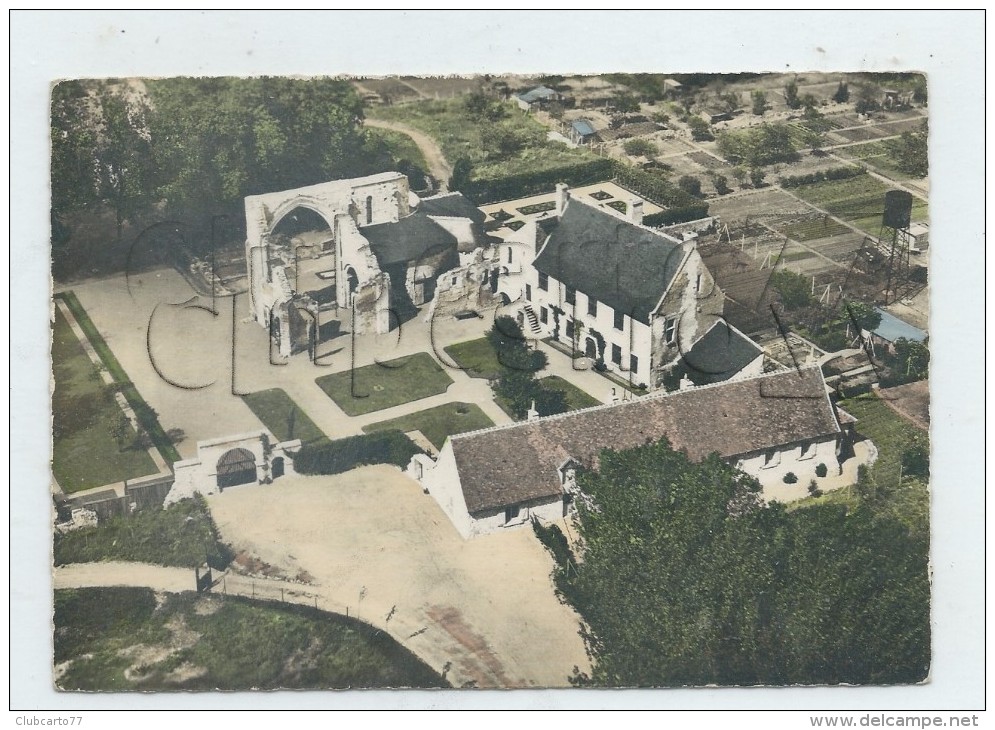 La Riche (37) : Vue Générale Aérienne Au Niveau Du Prieuré De Saint-Côme Et Du Château D´eau En 1963  GF. - La Riche