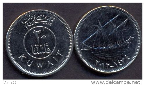 Kuwait - 20 Fils  2012 - 1434 UNC -- Ship - Kuwait