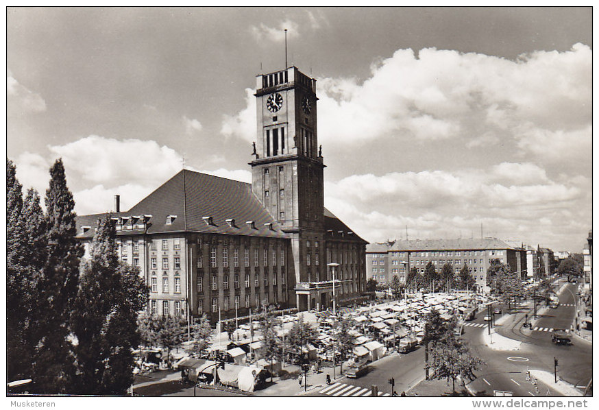 Germany PPC Das Schöneberger Rathaus Echte Real Photo Véritable (2 Scans) - Schöneberg