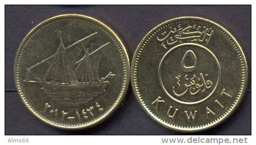 Kuwait - 5 Fils  2012 - 1434 UNC -- Ship - Kuwait