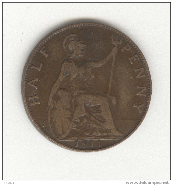 1/2 Penny Grande-Bretagne / Great Britain 1911 - C. 1/2 Penny