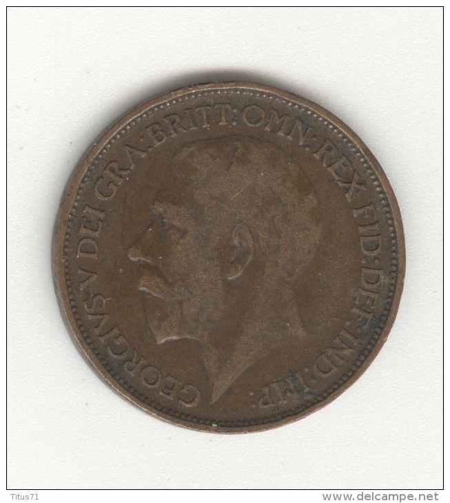 1/2 Penny Grande-Bretagne / Great Britain 1911 - C. 1/2 Penny