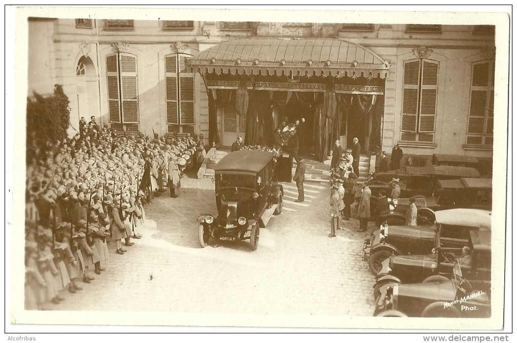 Theme Funerailles Du Marechal Foch Cpa Photo - Funérailles