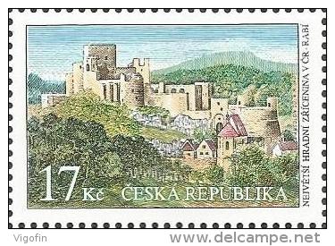 CZ 2015-851 Beauties Of CZ - Rabi , CZECH REPUBLIK, 1 X 1v, MNH - Abbayes & Monastères