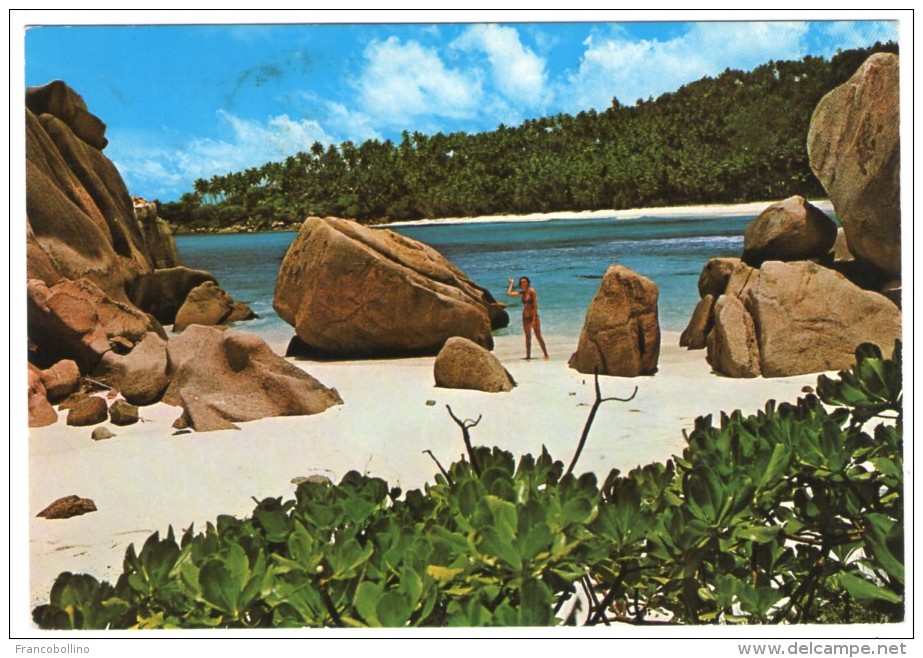 SEYCHELLES - ANSE COCO, LA DIGUE / THEMATIC STAMPS-BIRD (OUTER ISLANDS)- HOTEL - Seychelles