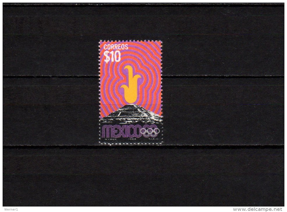 Mexico 1968 Olympic Games Mexico Stamp MNH - Estate 1968: Messico