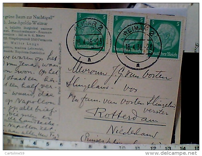 GERMANY  ALEMAGNE  11 CARD OLD POST STAMP  VB1925/56 EU18369 - Collezioni E Lotti