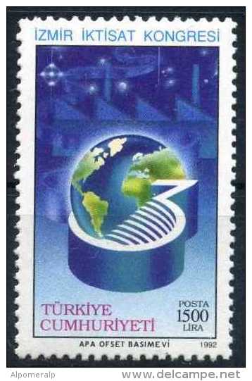 TURKEY 1992 (**) - Mi. 2953, Izmir Congress Of Economy - Unused Stamps