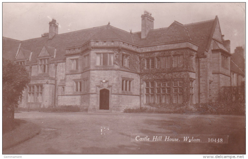 WYLAM - CASTLE HILL HOUSE - Autres & Non Classés