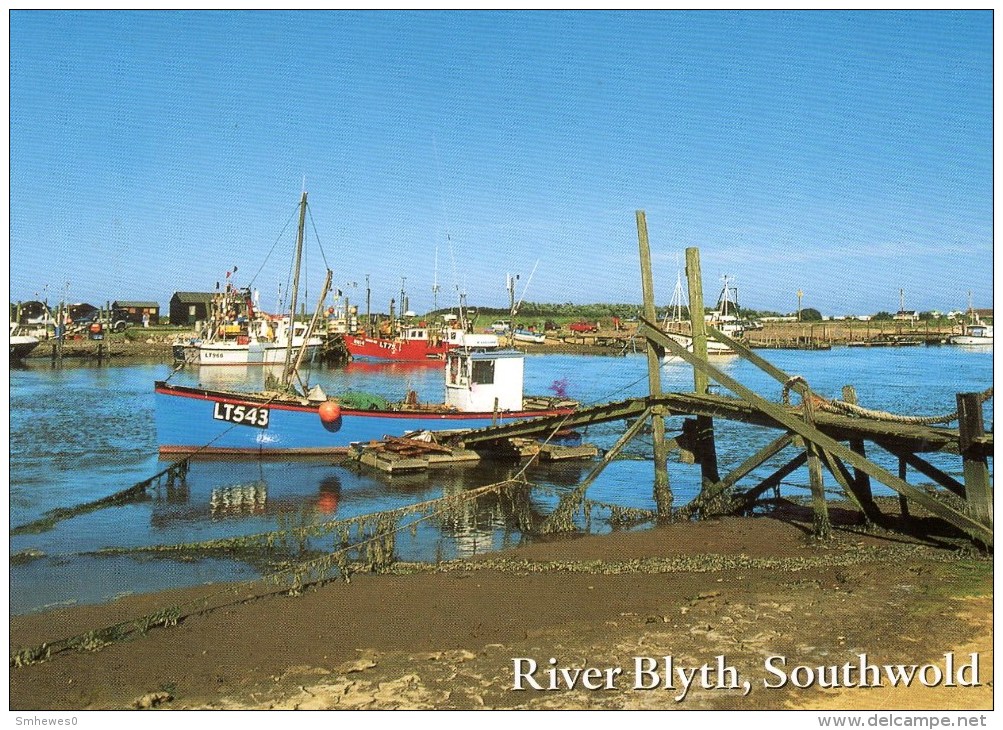 Postcard - Southwold River Blyth, Suffolk. 2-31-02-10 - Autres & Non Classés
