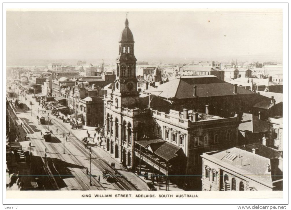 (890) Australia - SA - Adelaide King William Street (early 1900) Mint - Adelaide