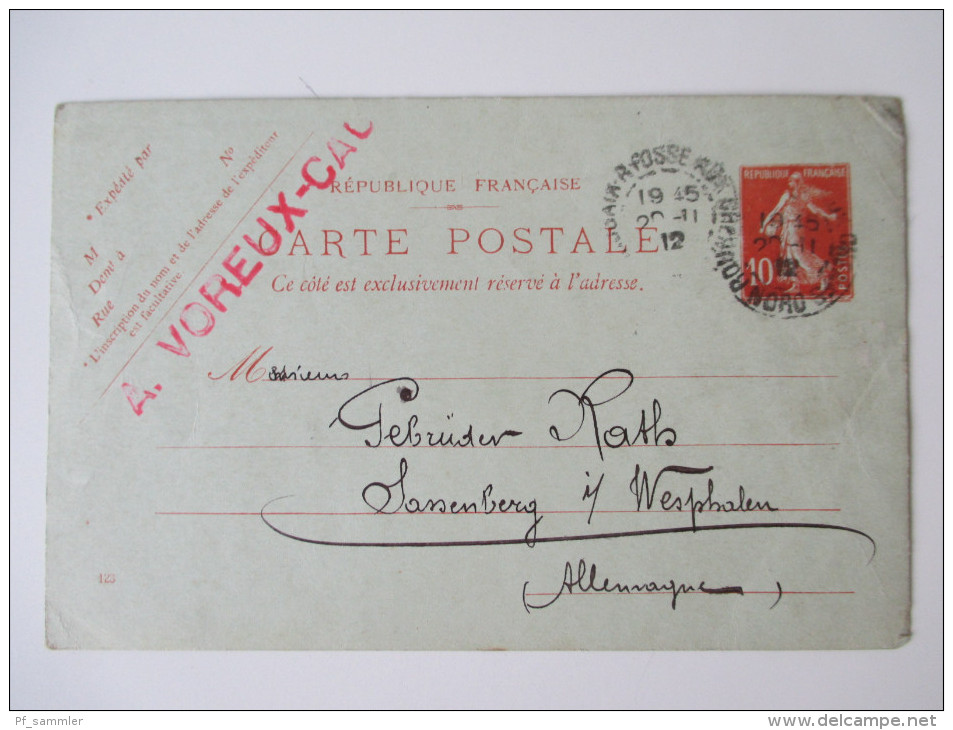 Frankreich Belegeposten 65 Stk. 1888 -1950er Jahre. Firmenkorrespondenz Mit Einer Kammgarnspinnerrei - Collections