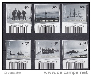 Ross Dependency 2002 The Discovery Expedition 6v (code In Margin) ** Mnh (22488) - Neufs