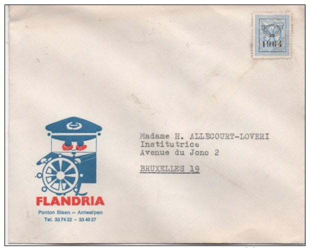 Envellope - FLANDRIA - 1964 - Briefe U. Dokumente