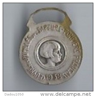 Médaille Oeuvre Des Pupilles Des Sapeurs Pompiers 1938 - Autres & Non Classés