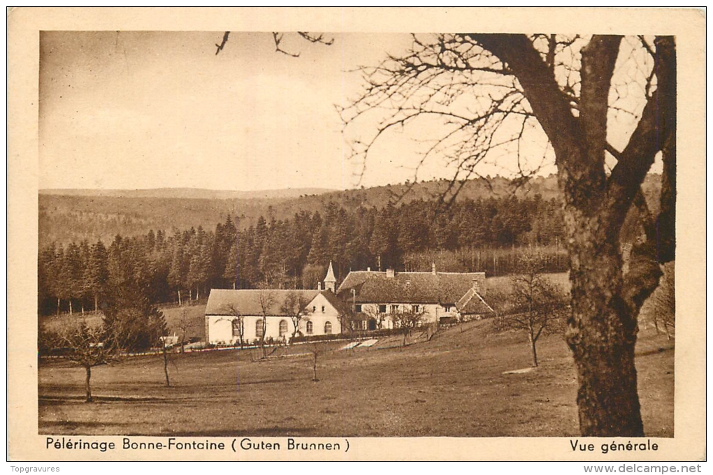 57 PELERINAGE BONNE-FONTAINE VUE GENERALE - Autres & Non Classés