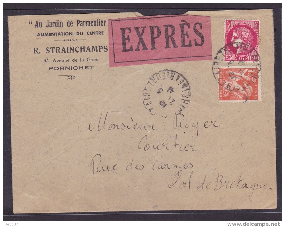 Exprès - Lettre - Tarifs Postaux