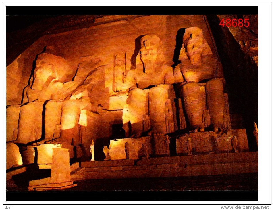 Abou Simbel By Night - Abu Simbel