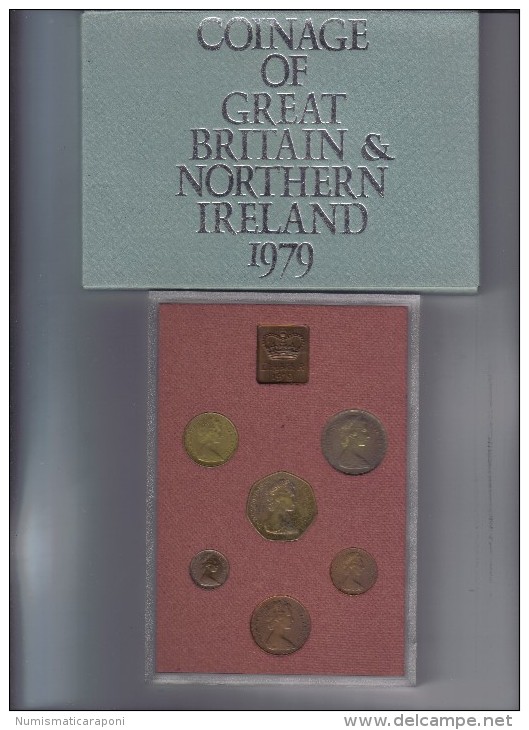 The Coniage Of Great Britain And Northern Ireland 1979  Fdc - Mint Sets & Proof Sets