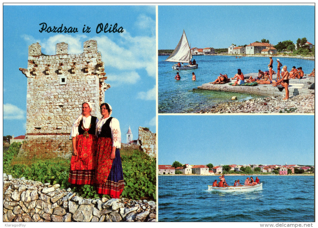 Olib Postcard Not Travelled Bb - Kroatien