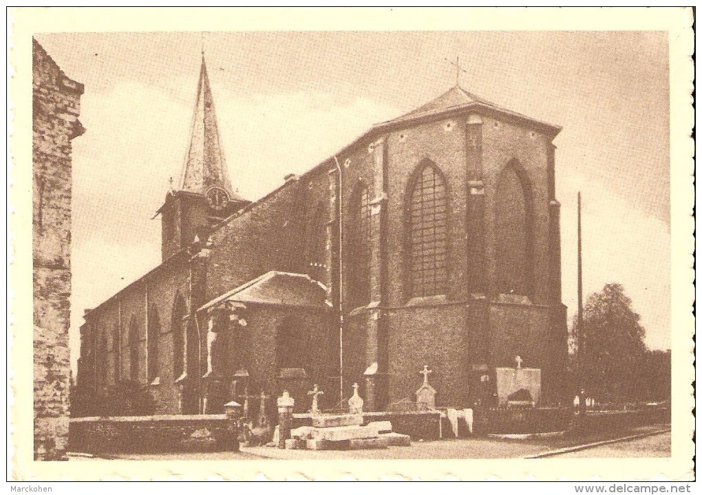 ROTSELAAR (3110) :  Neo-gothische St.-Pieterskerk, Toren Van De 11° Eeuw. Koor En Schip Van 1848 (foto 1948). CPSM. - Rotselaar