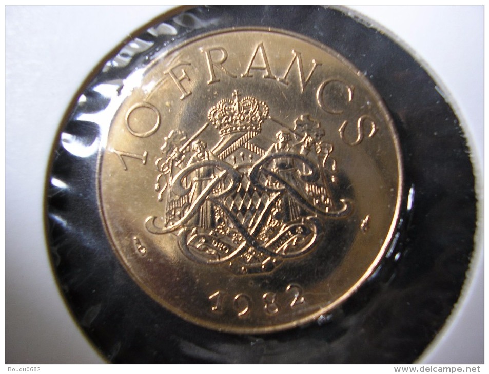 MONACO 10 FRANC ANNEE 1982 ETAT SUP++ - 1960-2001 Nouveaux Francs