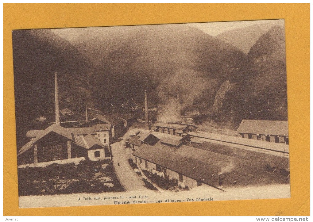 73 Savoie - Ugines- Usine Les Alliages - Vue Générale - Ugine